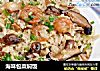 海味包菜焖饭的做法