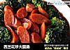 西兰花炒火腿肠的做法