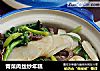 青菜肉丝炒年糕的做法