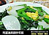 鸡蛋油菜蕻炒年糕的做法