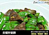尖椒炒猪肺的做法