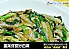 韭菜虾皮炒白菜的做法