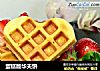 蛋糕版华夫饼的做法