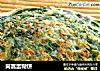 茼蒿蛋糊饼的做法