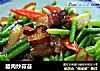 腊肉炒蒜苔的做法