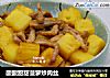 酸酸甜甜菠萝炒肉丝的做法