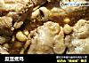 糜豆煮鸡的做法