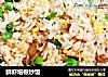 鲜虾培根炒饭的做法
