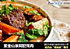 紫金山泉阿胶炖肉的做法