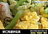 虾仁鸡蛋炒花菜的做法