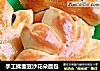 手工揉面豆沙花朵面包的做法