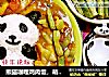 熊猫咖哩鸡肉饭，萌的不要不要的的做法