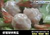 虾蓉球炒青瓜的做法