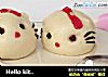 Hello kitty 豆沙包的做法