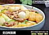 茭白焖豆腐的做法