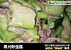 肉片炒丝瓜的做法