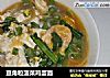 豆角粒菠菜鸡蛋面的做法