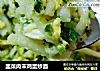 韭菜肉末鸡蛋炒面的做法