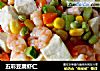 五彩豆腐虾仁的做法