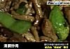 滑蘑炒肉的做法