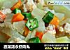 蔬菜汤汆虾肉丸的做法