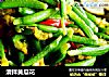 清拌黄瓜花的做法