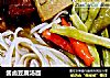 酱卤豆腐汤面的做法