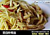茭白炒肉丝的做法