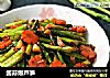 酱蒜爆芦笋的做法