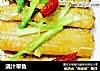 浇汁带鱼的做法