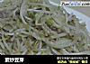 素炒豆芽的做法