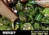 青椒鸡蛋干的做法
