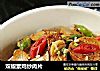双椒素鸡炒肉片的做法