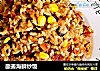 酸姜海鲜炒饭的做法