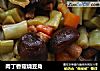 肉丁香菇烧豆角的做法