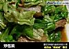 炒包菜的做法