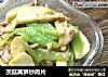 茨菇莴笋炒肉片的做法