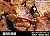 腊肉炒时蔬的做法