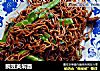 豌豆荚焖面的做法