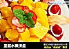 圣诞水果拼盘的做法