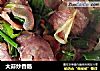 大蒜炒香肠的做法