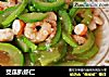 茭瓜扒虾仁的做法