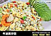 牛油果炒饭的做法