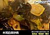 木耳白菜炒肉的做法