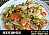 肉末榨菜炒年糕的做法