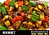 肉末香菇丁的做法