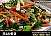 菜心炒粉丝的做法