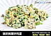 猪肝茼蒿炒鸡蛋的做法