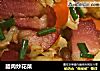 腊肉炒花菜的做法