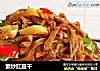 素炒豇豆干的做法